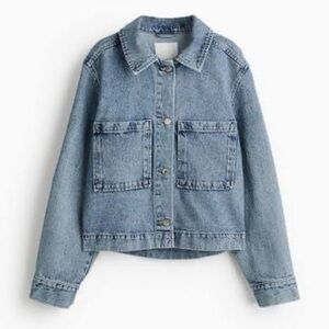 NWT Short Denim Jacket